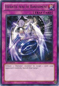Hieratic Seal of Banishment #GAOV-EN071