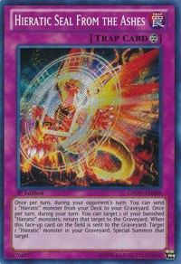 Hieratic Seal From the Ashes #GAOV-EN088