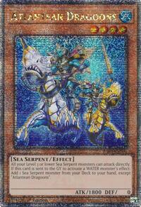 Atlantean Dragoons (Quarter Century Secret Rare) #RA03-EN006