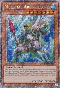 Mermail Abyssteus (Platinum Secret Rare) #RA03-EN007