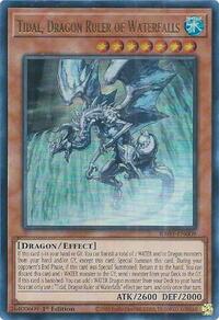 Tidal, Dragon Ruler of Waterfalls (UR) #RA03-EN009