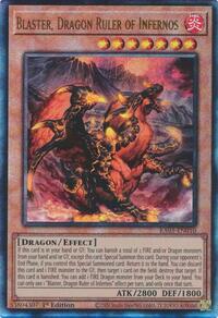 Blaster, Dragon Ruler of Infernos (PUR) #RA03-EN010
