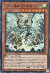 Tempest, Dragon Ruler of Storms #RA03-EN011