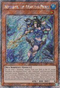Neptabyss, the Atlantean Prince (Platinum Secret Rare) #RA03-EN013