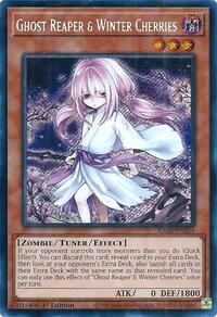 Ghost Reaper & Winter Cherries (Alternate Art) (Secret Rare) #RA03-EN014