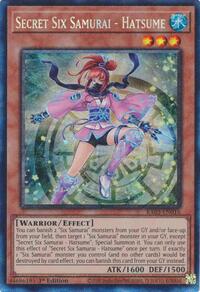 Secret Six Samurai - Hatsume (PCR) #RA03-EN016