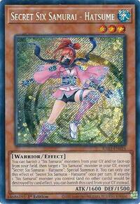 Secret Six Samurai - Hatsume (Secret Rare) #RA03-EN016