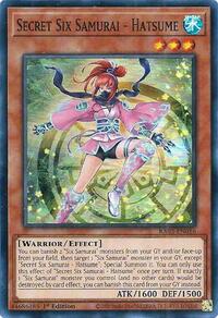 Secret Six Samurai - Hatsume #RA03-EN016