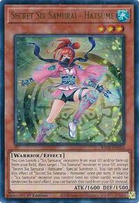 Secret Six Samurai - Hatsume (UR) #RA03-EN016