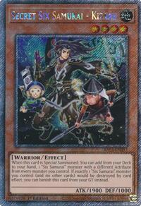Secret Six Samurai - Kizaru (Platinum Secret Rare) #RA03-EN017