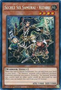 Secret Six Samurai - Kizaru (Secret Rare) #RA03-EN017
