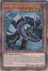 Thunder Dragondark (Quarter Century Secret Rare) #RA03-EN018