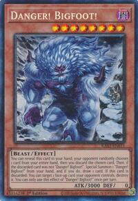 Danger! Bigfoot! (Alternate Art) (PCR) #RA03-EN019