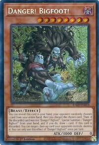 Danger! Bigfoot! (Secret Rare) #RA03-EN019