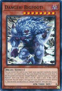 Danger! Bigfoot! (Alternate Art) #RA03-EN019