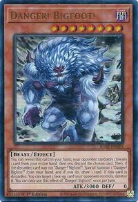Danger! Bigfoot! (Alternate Art) (UR) #RA03-EN019