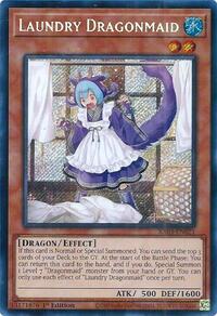 Laundry Dragonmaid (Secret Rare) #RA03-EN021
