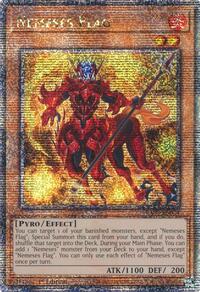 Nemeses Flag (Quarter Century Secret Rare) #RA03-EN024