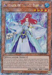 Revealer of the Ice Barrier (Platinum Secret Rare) #RA03-EN028