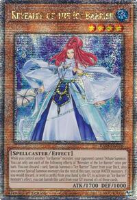 Revealer of the Ice Barrier (Quarter Century Secret Rare) #RA03-EN028
