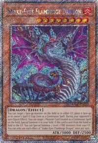 Snake-Eyes Flamberge Dragon (Platinum Secret Rare) #RA03-EN033