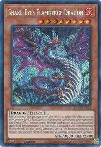 Snake-Eyes Flamberge Dragon (Secret Rare) #RA03-EN033