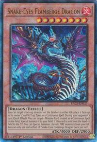 Snake-Eyes Flamberge Dragon (PUR) #RA03-EN033