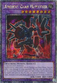 Ancient Gear Howitzer (Quarter Century Secret Rare) #RA03-EN035