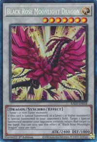 Black Rose Moonlight Dragon (PCR) #RA03-EN038