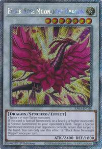 Black Rose Moonlight Dragon (Platinum Secret Rare) #RA03-EN038
