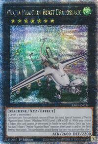 Mecha Phantom Beast Dracossack (Quarter Century Secret Rare) #RA03-EN039