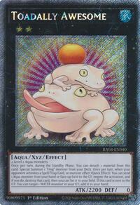 Toadally Awesome (Platinum Secret Rare) #RA03-EN040