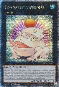 Toadally Awesome (Quarter Century Secret Rare) #RA03-EN040