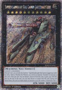 Superdreadnought Rail Cannon Juggernaut Liebe (Platinum Secret Rare) #RA03-EN041