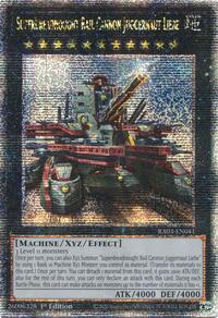 Superdreadnought Rail Cannon Juggernaut Liebe (Alternate Art) (Quarter Century Secret Rare) #RA03-EN041