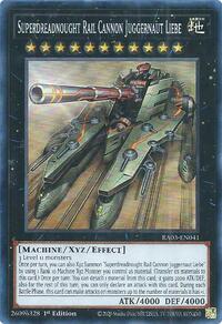 Superdreadnought Rail Cannon Juggernaut Liebe #RA03-EN041
