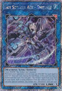 Sky Striker Ace - Shizuku (Platinum Secret Rare) #RA03-EN043