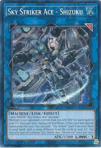 Sky Striker Ace - Shizuku (Secret Rare) #RA03-EN043