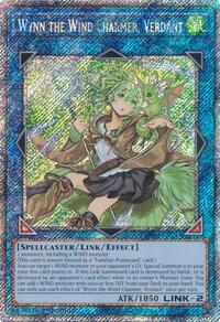 Wynn the Wind Charmer, Verdant (Platinum Secret Rare) #RA03-EN045