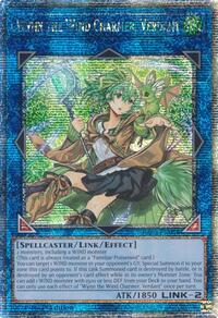 Wynn the Wind Charmer, Verdant (Quarter Century Secret Rare) #RA03-EN045