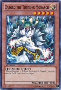 Zaborg the Thunder Monarch #BP01-EN132