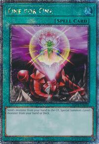 One for One (Quarter Century Secret Rare) #RA03-EN056