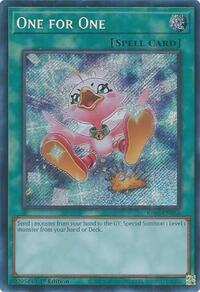 One for One (Alternate Art) (Secret Rare) #RA03-EN056