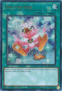 One for One (Alternate Art) (UR) #RA03-EN056