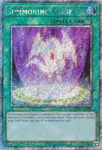 Summoning Curse (Platinum Secret Rare) #RA03-EN057