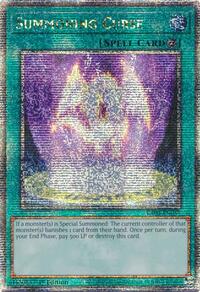 Summoning Curse (Quarter Century Secret Rare) #RA03-EN057