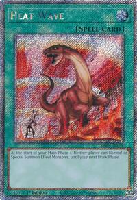 Heat Wave (Platinum Secret Rare) #RA03-EN058