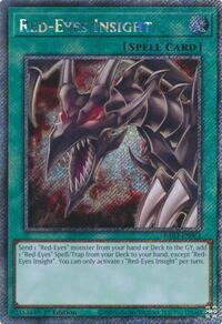 Red-Eyes Insight (Platinum Secret Rare) #RA03-EN061