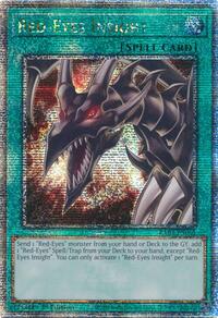 Red-Eyes Insight (Quarter Century Secret Rare) #RA03-EN061