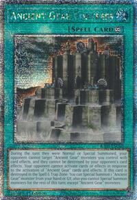 Ancient Gear Fortress (Quarter Century Secret Rare) #RA03-EN062